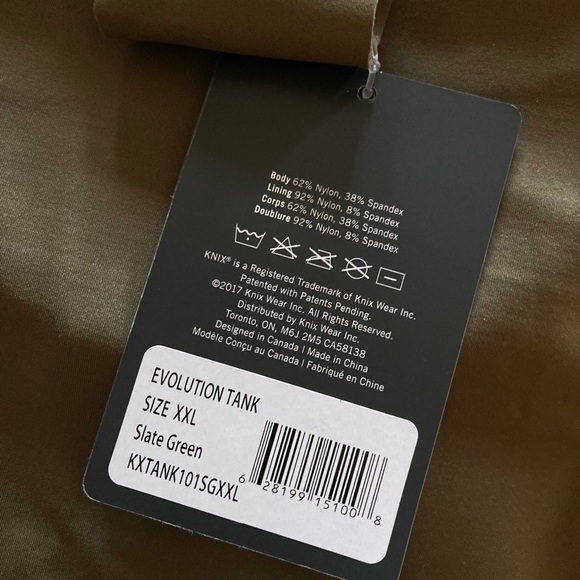 Knox Evolution Seamless Tank Green - Picture 3 of 6